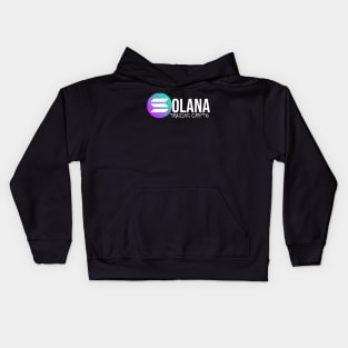 Solana Crypto Design Kids Hoodie